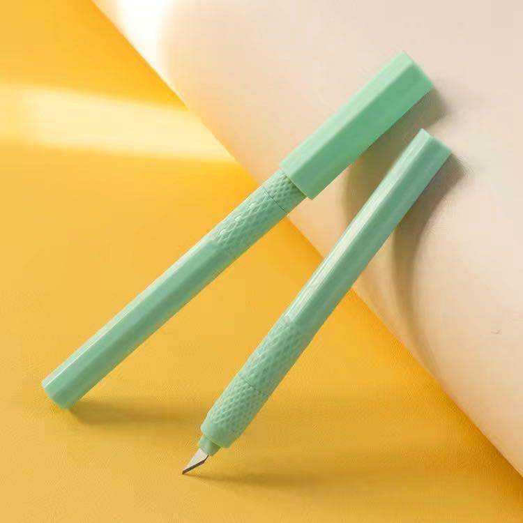 彩色手账小笔刀雕刻刀刻纸雕刻美工刀工具橡皮章手工刀八角刀,淘宝优惠券,粉丝福利购,淘宝优惠卷