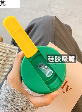 新品简约保温杯女生高颜值吸管杯小巧网红咖啡杯可U携式大人学生