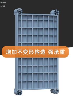 柏德汇店手推车258小号移收碗车收餐车塑料酒功餐厅多能茶水车商