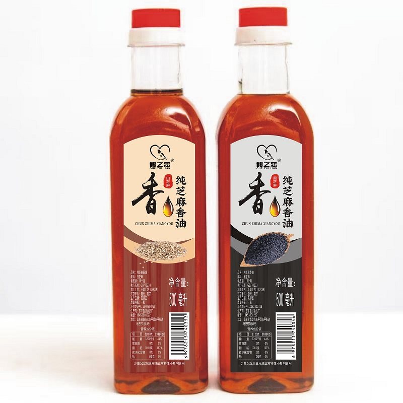 纯正黑芝麻油小磨香油麻油纯正无添加火锅蘸料凉拌菜芝麻油,淘宝优惠券,粉丝福利购,淘宝优惠卷