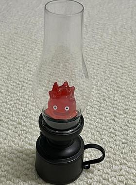 卡西法火焰小夜灯卧室微弱氛围生日创意礼物摆件周边客厅桌面视频