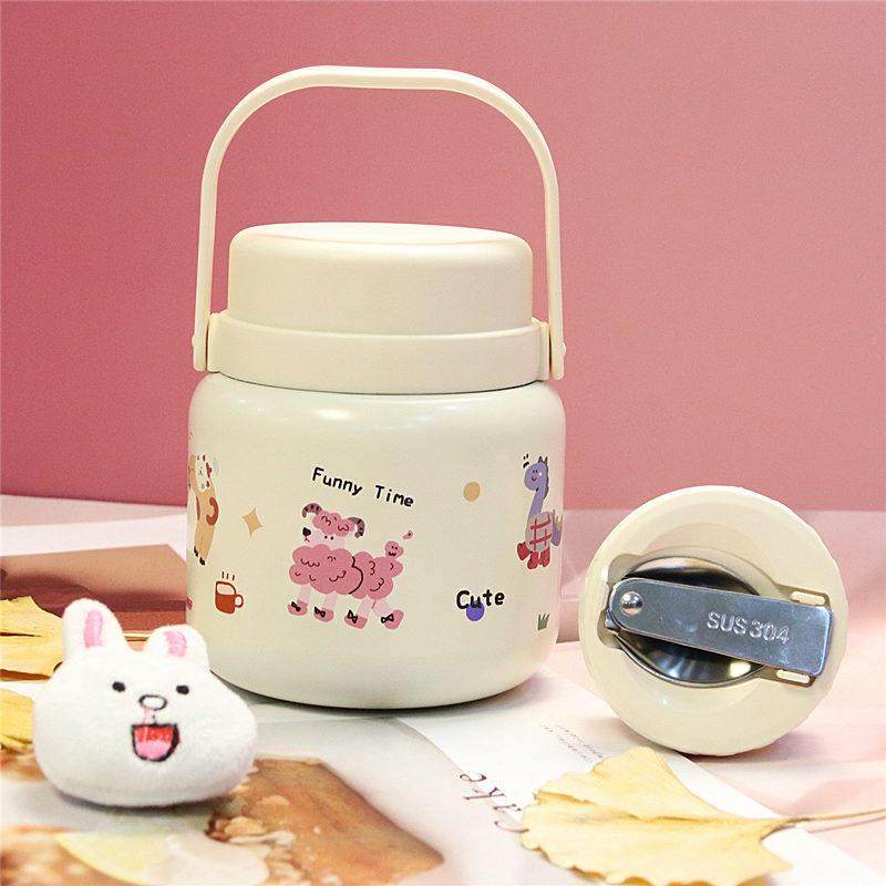可爱熊猫2024新款焖烧杯316不锈钢保温闷烧壶焖粥便携饭盒银耳羹,淘宝优惠券,粉丝福利购,淘宝优惠卷