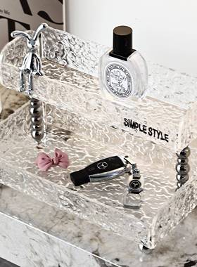 轻奢钥匙收纳摆件桌面创意家居饰品进门入户玄关客厅装饰乔迁礼物