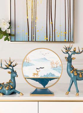 客厅酒柜电视柜玄关创意实用摆件家居饰品乔迁闺蜜结婚礼物送新人