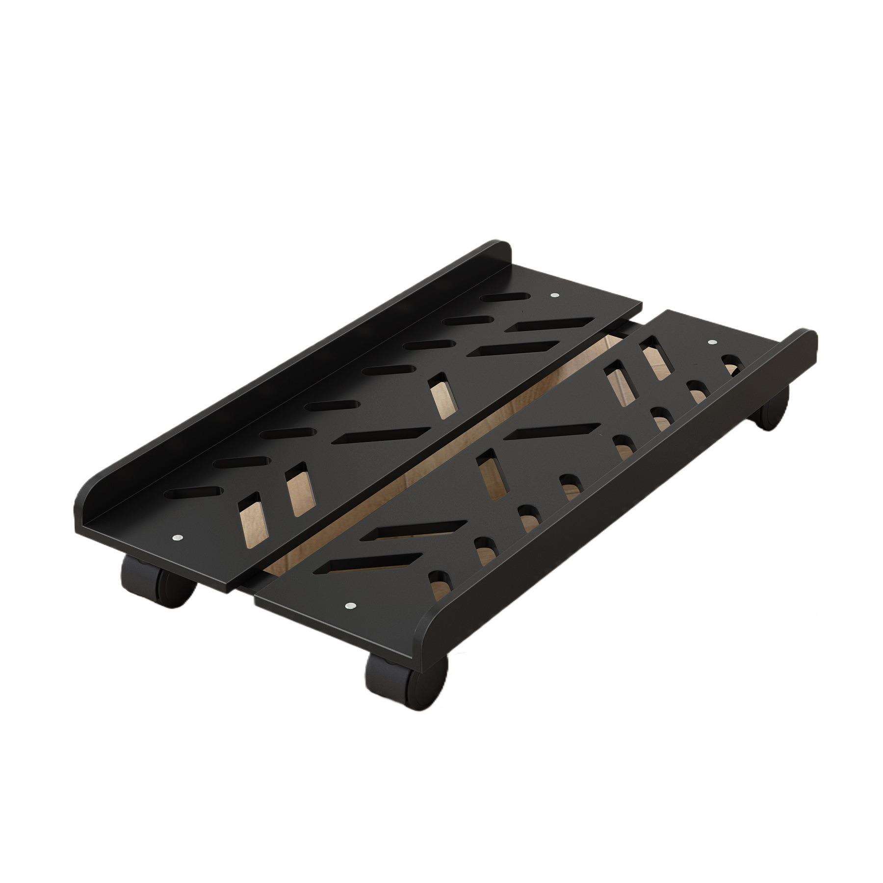 Computer room computer main rack machine sliding bracket bracket removable chassis bottom F99SM7TT seat with wheels for home desktop