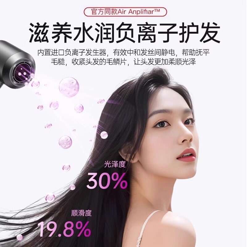 吹风机家用负离子护发静音速干大风力华强北高速强力宿舍电吹风筒