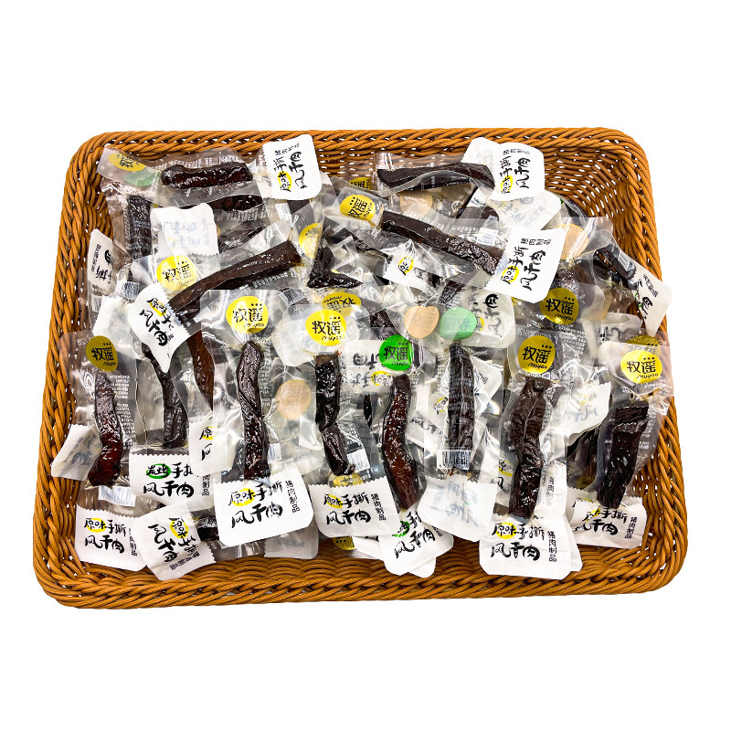 牧谣手撕风干猪肉干原味猪肉条真空独立小包装休闲肉类零食小吃,淘宝优惠券,粉丝福利购,淘宝优惠卷