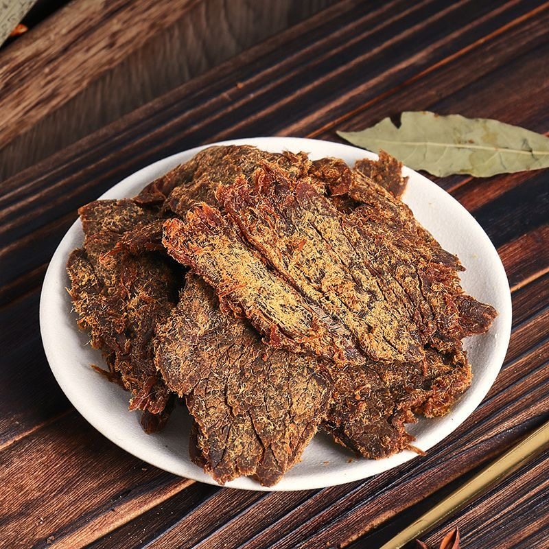 牧谣手撕牛肉干单独小包装烤牛肉片肉铺五香沙爹办公室休闲小零食