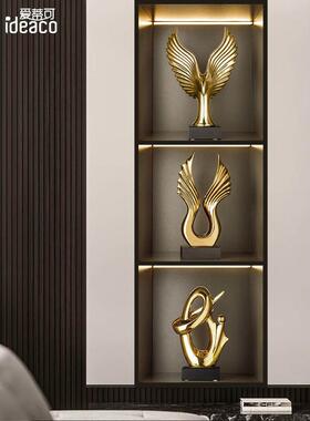 酒柜装饰品大摆件工艺品轻奢高档客厅电视柜玄关乔迁之喜搬家礼物