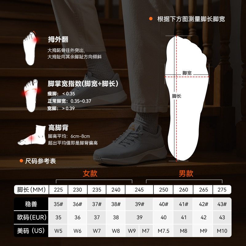 老人鞋 防滑一脚蹬 | 稳善 中老年男女士爸妈四季款 缓震 防崴脚,淘宝优惠券,粉丝福利购,淘宝优惠卷