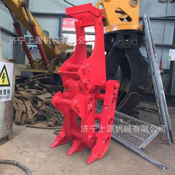 固定式机械抓木机多功能废钢铁小型机器设备配件挖机液压抓钢机,淘宝优惠券,粉丝福利购,淘宝优惠卷