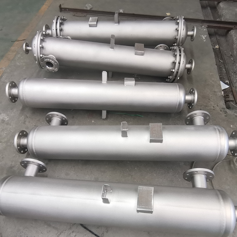 特材盐酸加热器耐腐蚀钽材换热器汽水冷凝器螺旋缠绕管换热器 - 图2