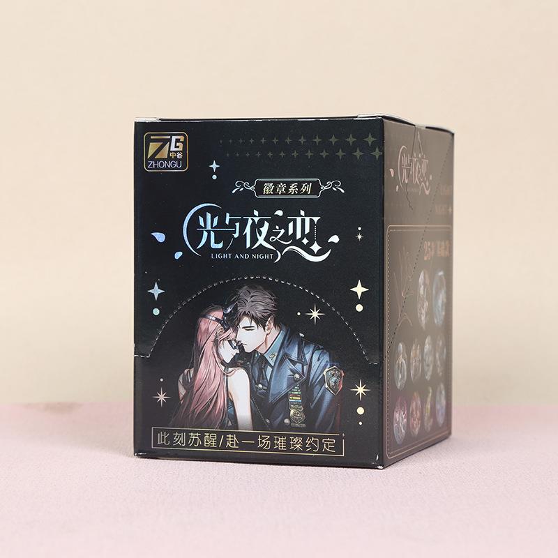 动漫盗墓笔记吧唧徽章58MM二次元谷子痛包挂件胸针10枚盲抽周边 - 图2