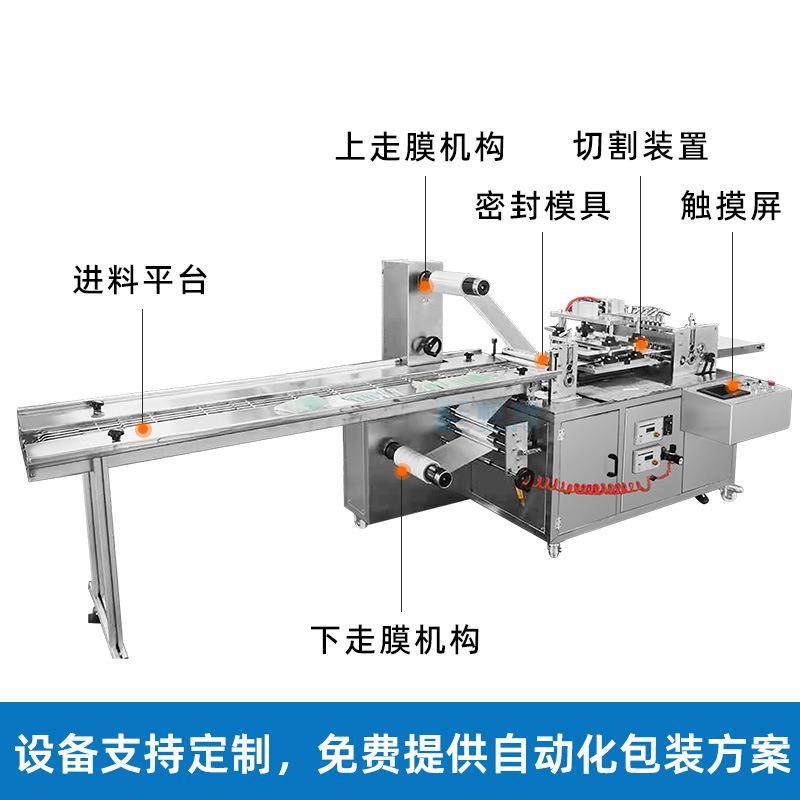 自动鼻咽拭子包装机一次性棉签包装机四边封鼻烟采样拭子包装机,淘宝优惠券,粉丝福利购,淘宝优惠卷