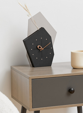 Noridongsan电视柜座钟客厅台钟装饰品桌面摆件ins创意礼物饰品