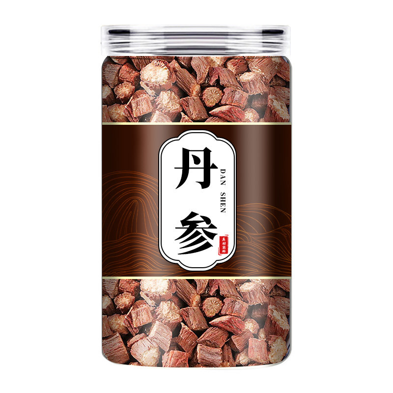 紫丹参片中药材批发正品官方旗舰店功效与作用山楂黄芪单参三通茶