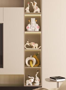 吉象如意大象摆件乔迁新居客厅电视柜子酒柜高级感家居装饰品礼物