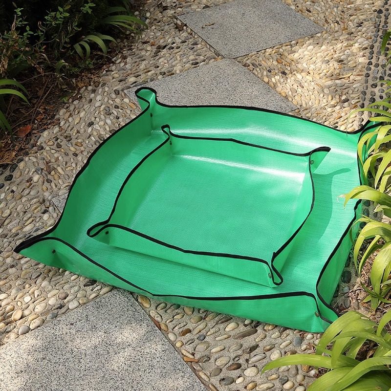 园艺地垫换土垫塑料PE防水多肉置物换土换盆垫方形园艺垫便捷归纳,淘宝优惠券,粉丝福利购,淘宝优惠卷