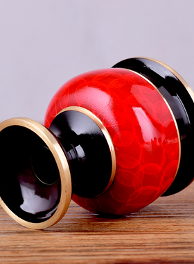 新品家用供奉关公节庆高脚铜酒杯茶杯纯铜烤漆财神关X公土地供杯