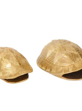 杨铜记 家居办公室工艺品摆件厂家 铜龟壳 铜龟壳