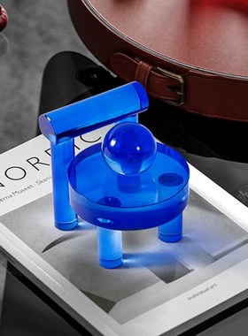 简约现代轻奢欧式样板间家居书柜桌面创意小摆件精美水晶软装饰品