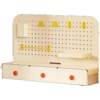 Desktop perforated board storage box dormitory desk pen holder storage rack student stationery organizing box desk organizing rack