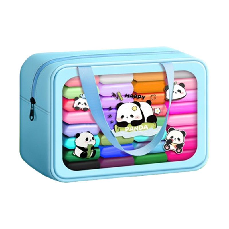 得力幼儿园礼物橡皮泥超轻粘土12 24 36色补充装彩泥手工diy材料制作工具小学生太空黏土袋装童年过家家玩具,淘宝优惠券,粉丝福利购,淘宝优惠卷