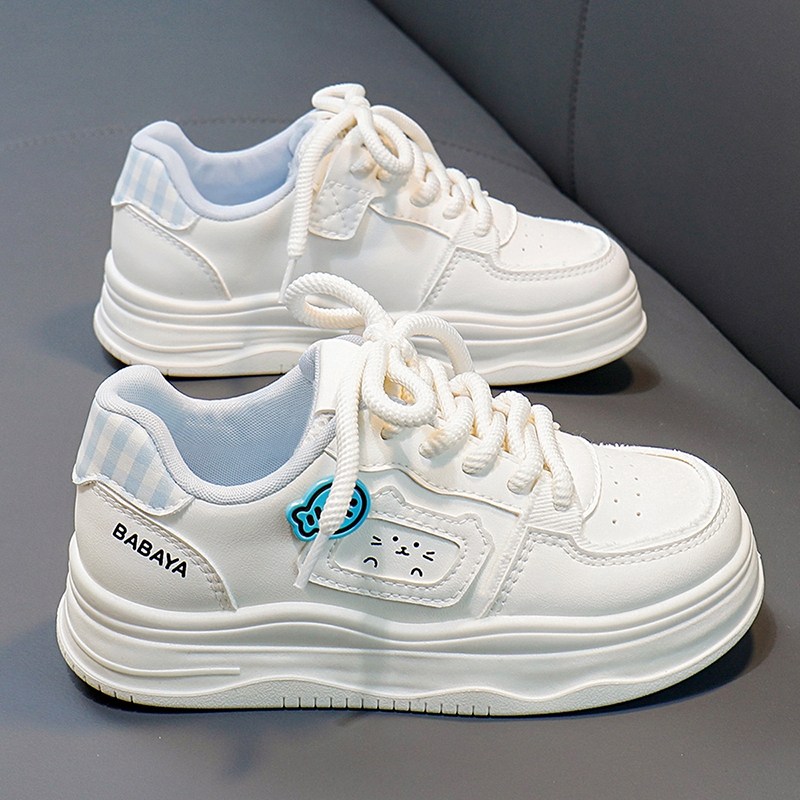 芭芭鸭女童板鞋2026春季新款百搭童鞋儿童时尚休闲鞋男童运动鞋子,淘宝优惠券,粉丝福利购,淘宝优惠卷