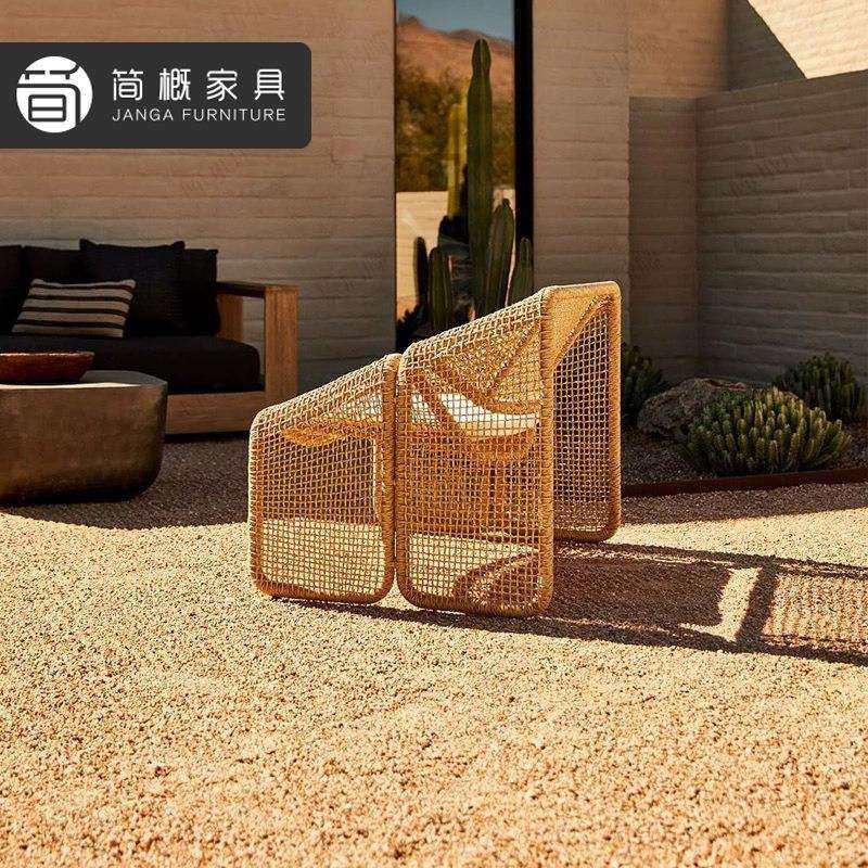 别墅露台藤编沙组合924庭院花园三台件套懒人发沙发民椅宿阳沙发,淘宝优惠券,粉丝福利购,淘宝优惠卷