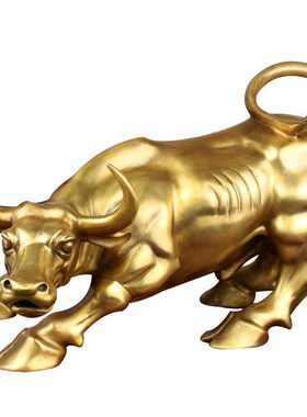 铜牛摆件东北缺角房子补角十二生肖牛招财人财两旺镇宅办公室装饰