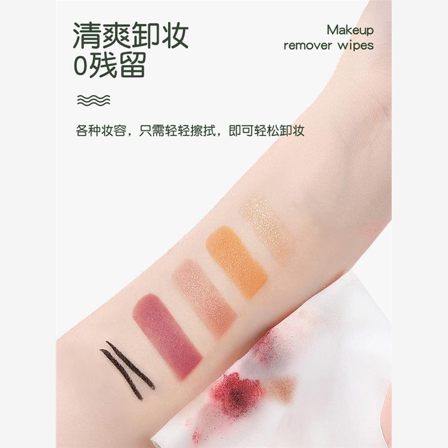 儿童专用牛油果卸妆湿巾眼脸唇部三合一舞台妆表演出温和卸妆便携 - 图1