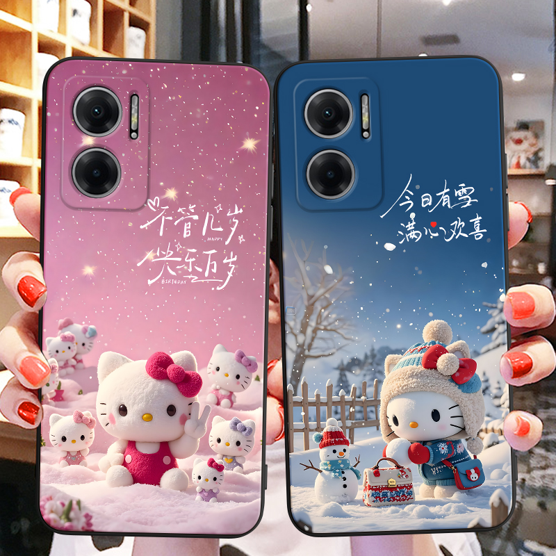 适用miuinote1le手机壳22041219C膜红米note11e网红nate11e防摔hmnotel1e时尚mi note11e保护套redminote11e