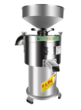 大150型磨浆机商用155型免过滤浆渣分离磨浆机石磨现磨豆浆机豆腐