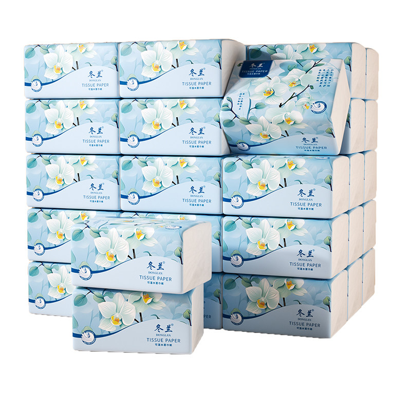 400张大包抽纸抽式纸巾家用实惠装整箱原木厚擦手纸餐巾纸卫生纸,淘宝优惠券,粉丝福利购,淘宝优惠卷