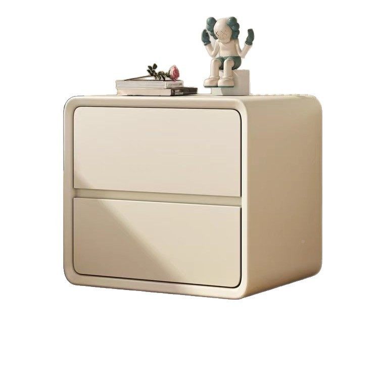 约极窄头柜026新款小型简现代超窄20-25-30夹缝实木收纳床柜奶油,淘宝优惠券,粉丝福利购,淘宝优惠卷