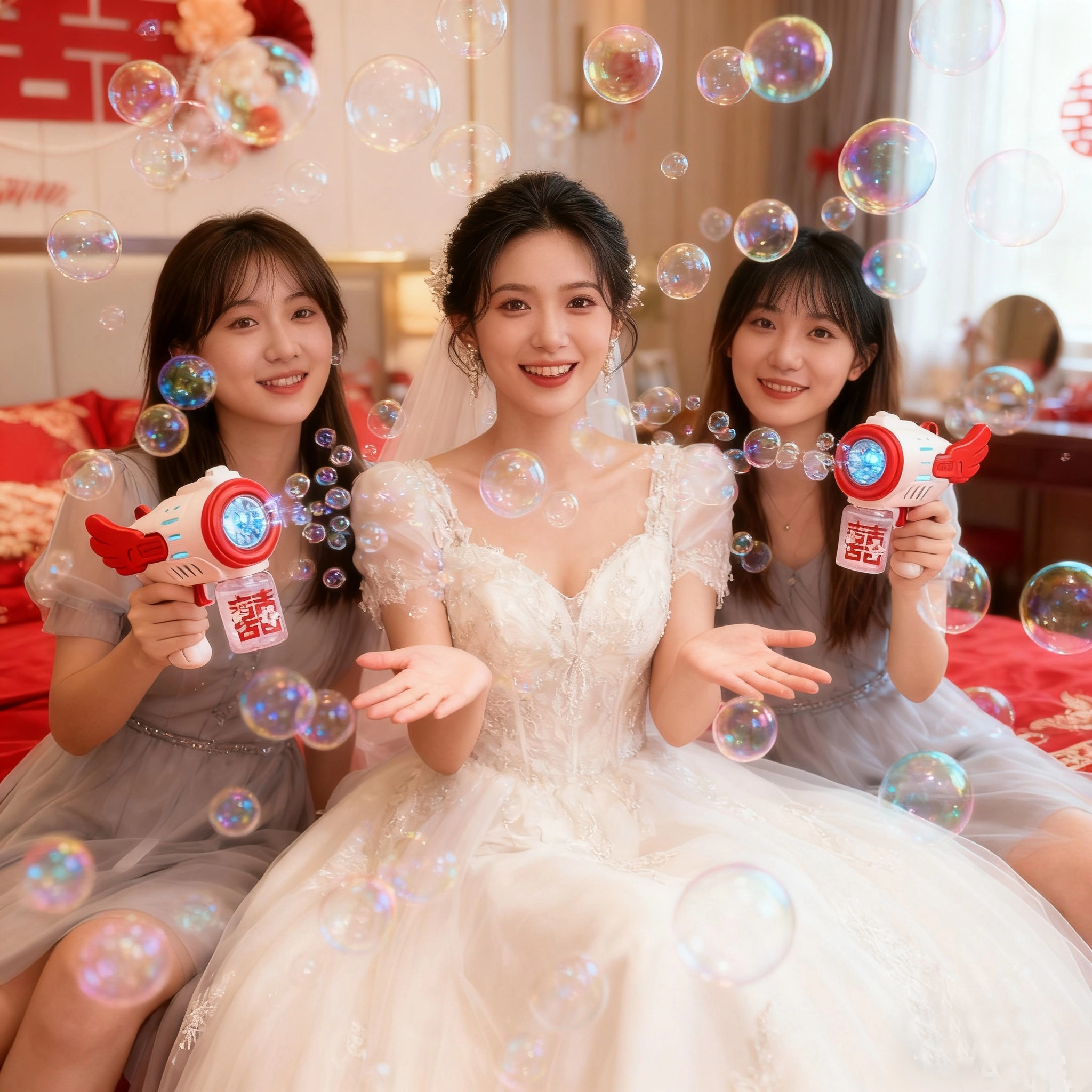 婚礼专用全自动手持泡泡机领证拍照结婚氛围搭配订婚泡泡枪接亲女,淘宝优惠券,粉丝福利购,淘宝优惠卷