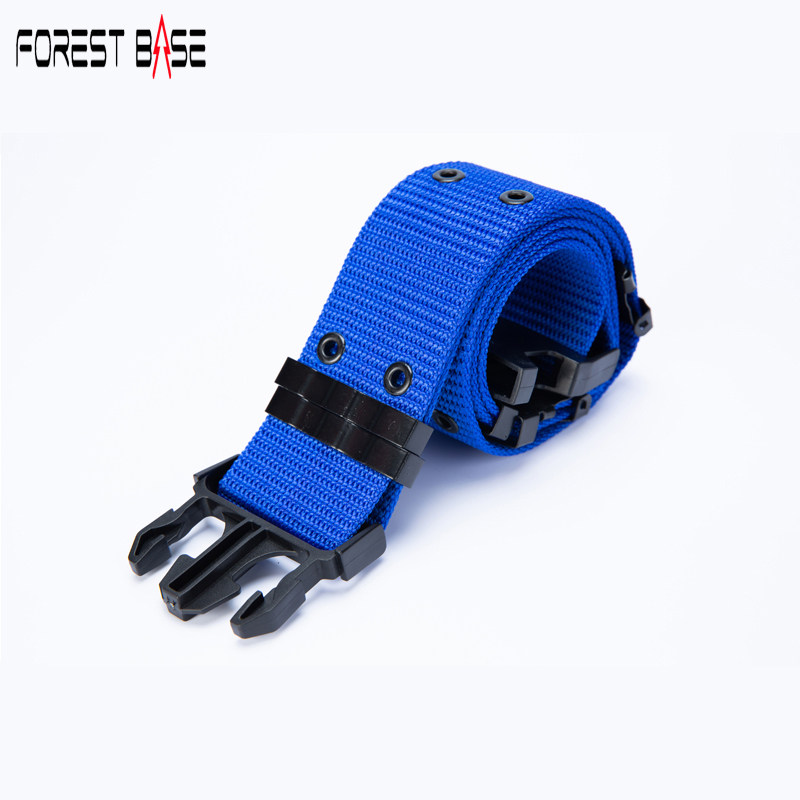 2025新款应急救援队腰带蓝色加厚编织消防装备红色应急服户外装备