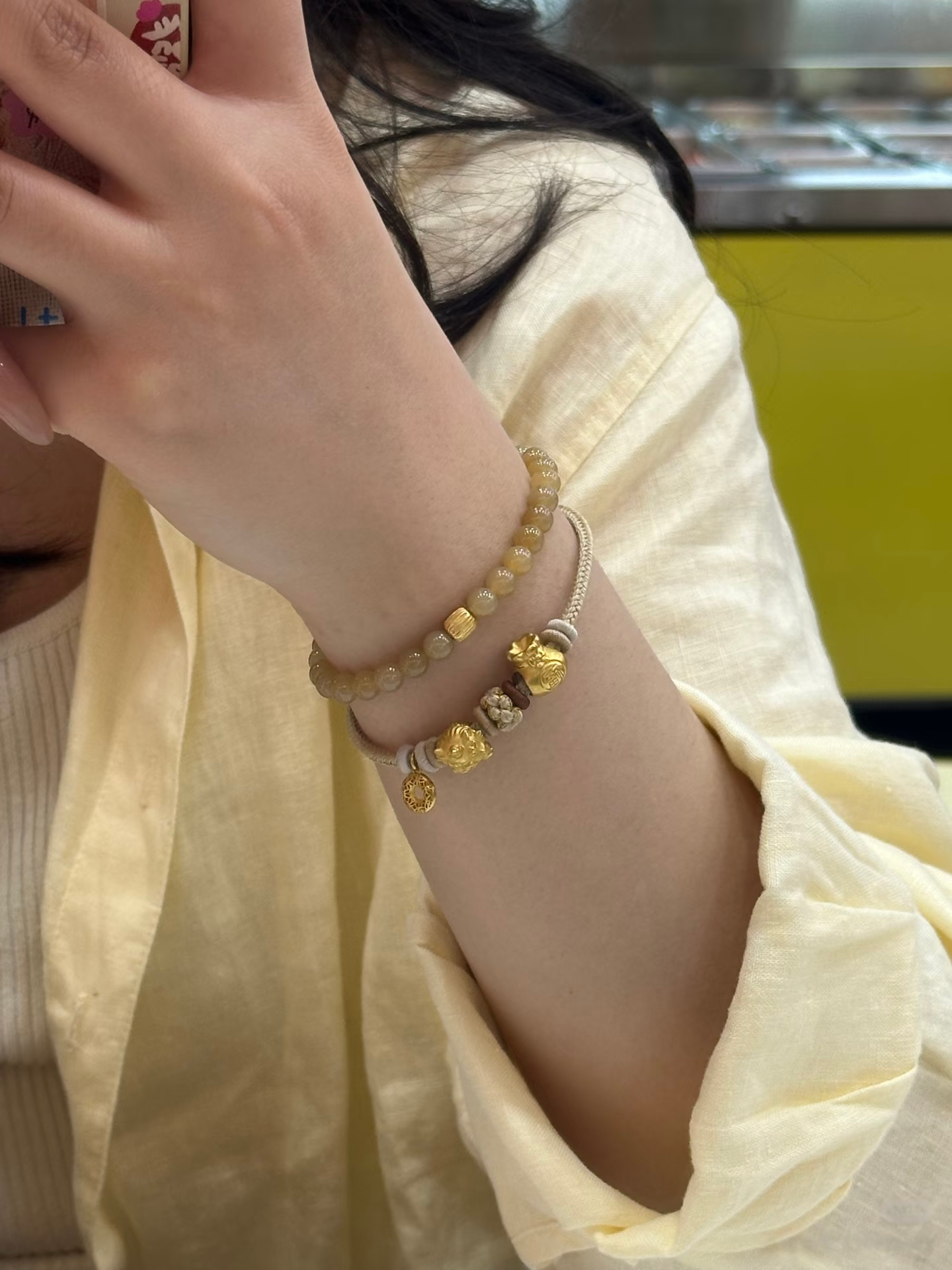 工厂定制金包银手链福袋配醒狮女款精致福气满满手绳编绳小克重,淘宝优惠券,粉丝福利购,淘宝优惠卷