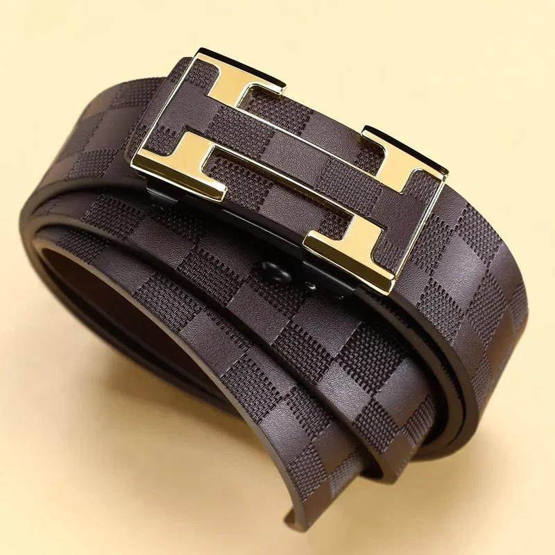 德量优选男士鳄鱼纹自动扣腰带商务百搭皮带休闲裤带冬装氛围感,淘宝优惠券,粉丝福利购,淘宝优惠卷