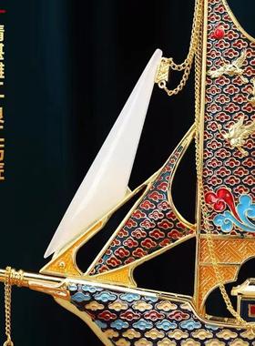 一帆风顺帆船摆件客厅办公室桌面酒柜装饰高档开业礼物家居饰品