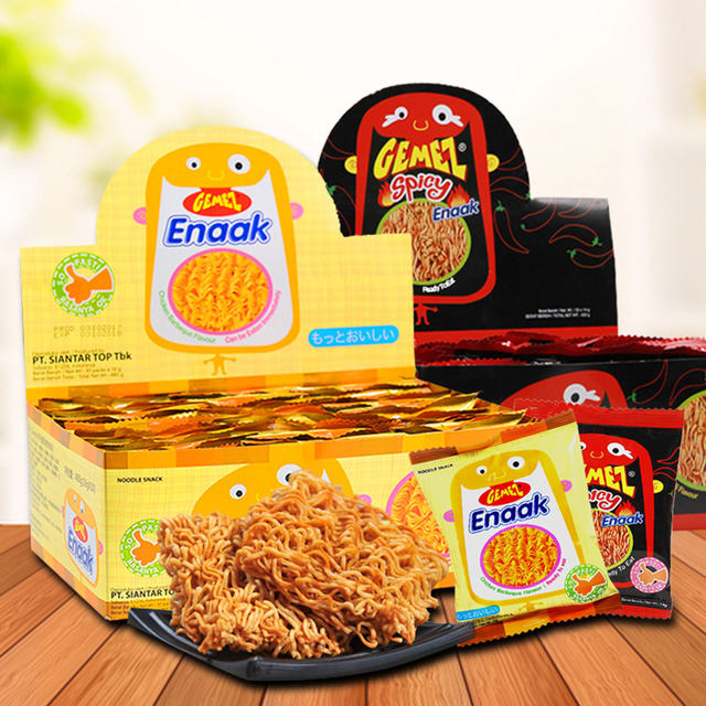 GEMEZ Indonesian chicken crispy noodles dry noodles