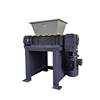 Single and double motor universal shredder metal e-waste small dual-shaft shredder industrial solid waste crushing chassis