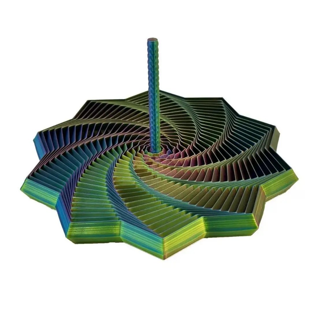 3D打印手柄螺塔八边形儿童益智解压玩具魔幻立体桌面螺旋创意,淘宝优惠券,粉丝福利购,淘宝优惠卷