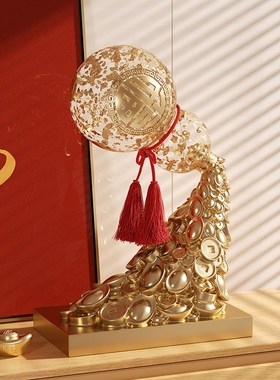 福到财到葫芦摆件客厅高档寓意好的开业礼物装饰品乔迁新居礼品