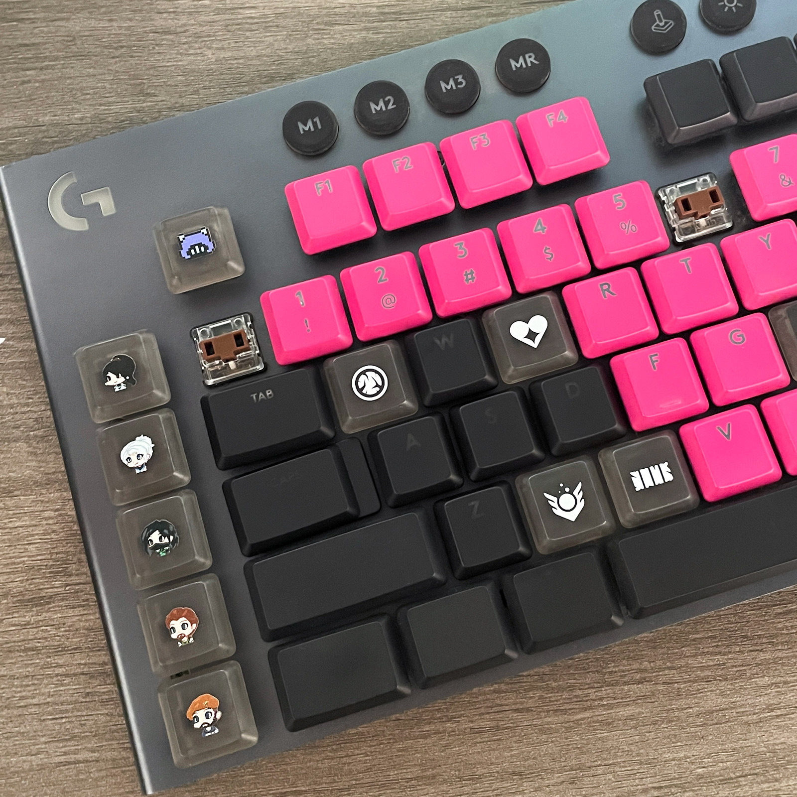 无畏契约G913键帽打瓦技能透光 仅适用罗技G913/G813机械键盘客制 - 图2