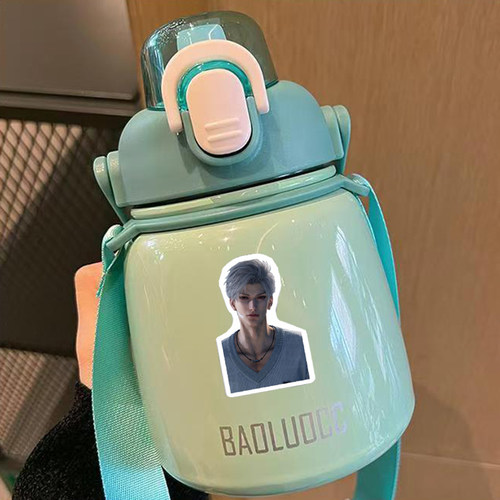 50张恋与深空秦彻贴纸二次元谷子乙游周边人物立绘高颜值帅气卡通涂鸦装饰DIY手机壳行李箱平板防水贴画纸 - 图3