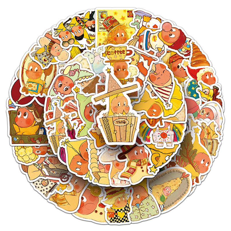 50张TwinkleTwinkle星星人贴纸可爱潮玩盲盒创意手账本收纳盒行李箱手机壳笔记本电脑汽车墙面防水DIY贴画,淘宝优惠券,粉丝福利购,淘宝优惠卷