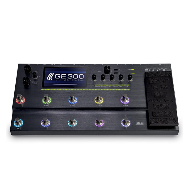 MOOER魔耳GE150 200 250 300 1000 电吉他综合效果器鼓机IR采样 - 图3