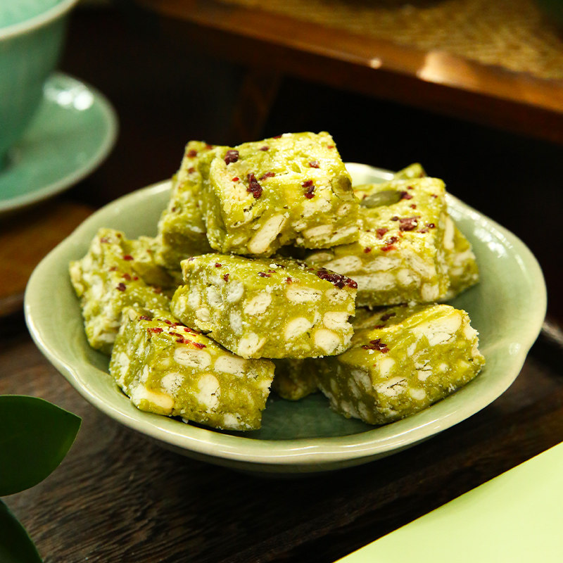 留下杭情龙井雪花酥杭州特色糕点网红办公室休闲零食抹茶蔓越莓,淘宝优惠券,粉丝福利购,淘宝优惠卷