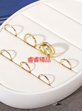 极速Hot sale Fashion women joint rDing simple Knuckle rings